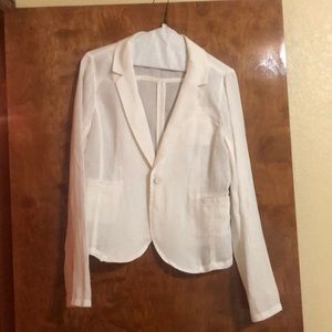 White Blazer
